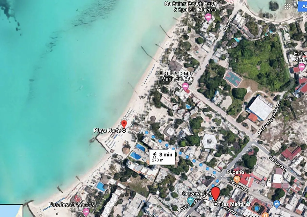 Tres Mentiras Boutique Rooms - Adults Only Isla Mujeres